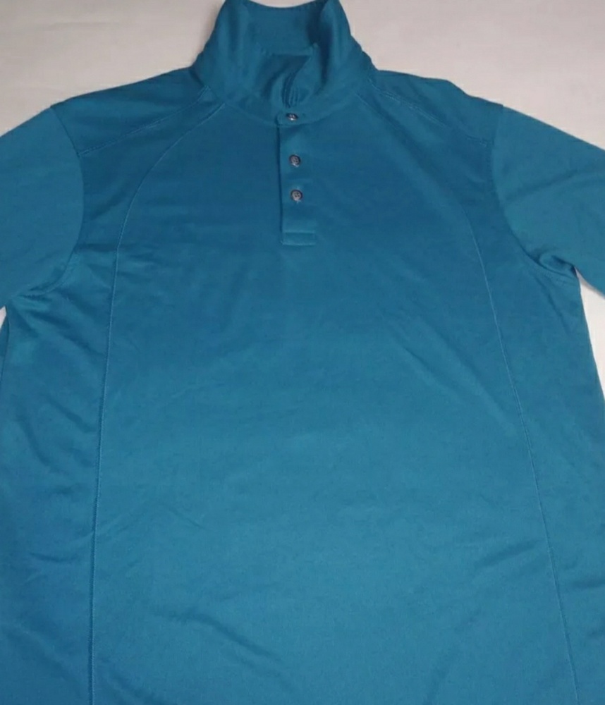 Tommy Bahama mens medium teal short sleeve polo